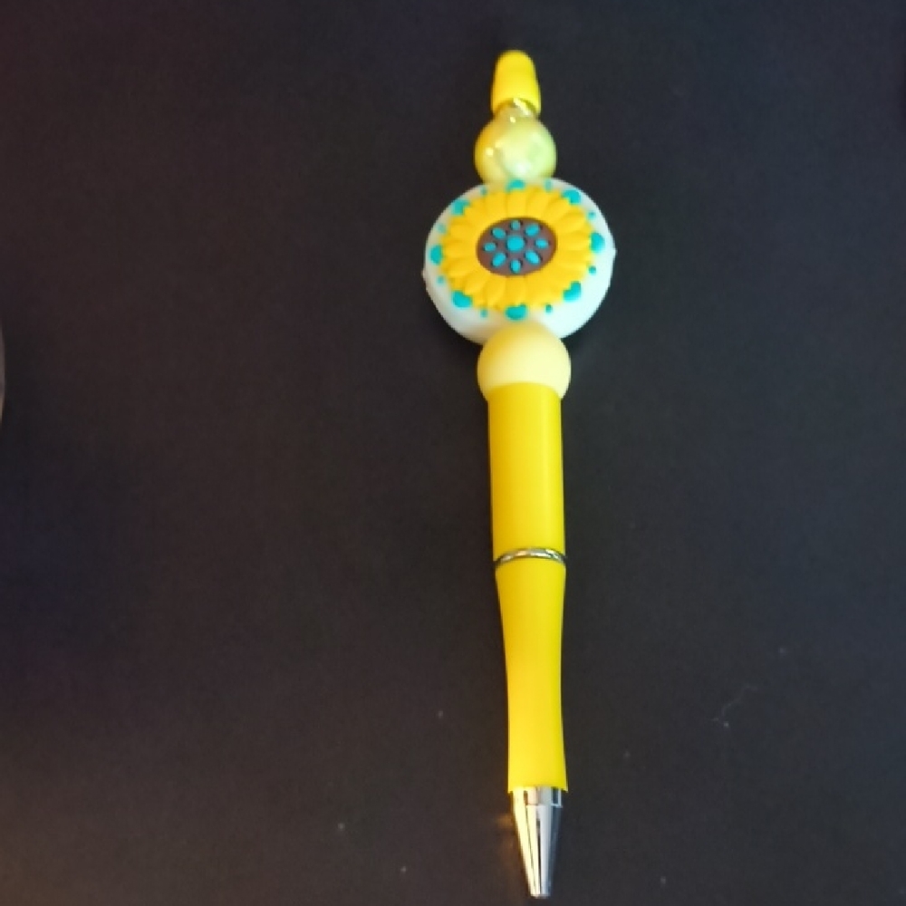 Yellow Decorative Pen